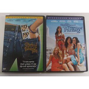 The Sisterhood of the Traveling Pants 1 2 DVD Lot Wide Screen Lively Tamblyn